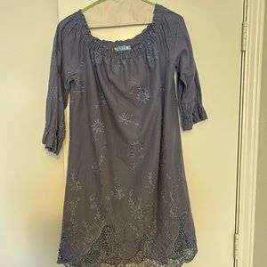 100% Cotton lace dress
